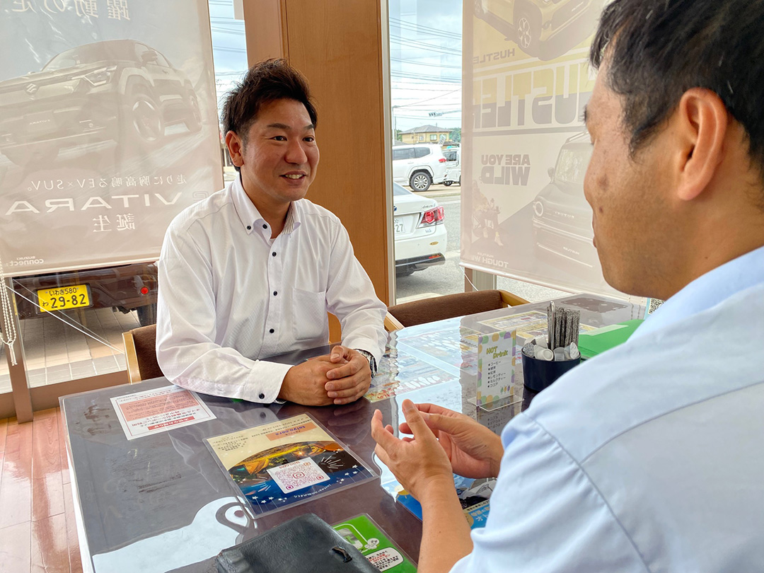 お客様の声を何より大切にします